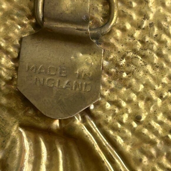 Vintage Nautical Wall Plaque with Ship and Cannon war plate ⚓️ - Picture 7 of 9